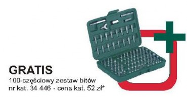 Zestaw bitw Metabo 100-czciowy