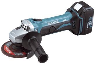 Akumulatorowa szlifierka ktowa Makita BGA452RFE