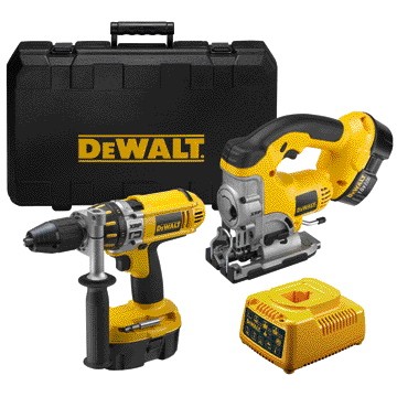Zestaw narzędzi akumulatorowych DeWalt DC925JB