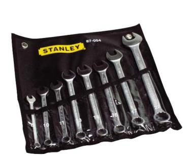Zestaw kluczy paskooczkowych Stanley Maxi-Drive Plus - 8 sztuk winyl
