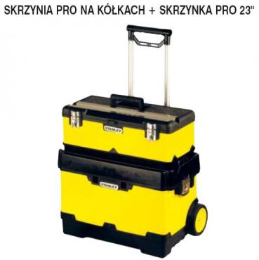 Ruchomy warsztat Stanley Pro + skrzynka narzdziowa Pro 23 cale