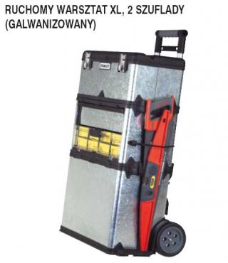 Ruchomy warsztat Stanley XL galwanizowany 2 szuflady