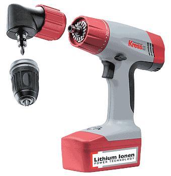 Akumulatorowa wiertarko-wkrętarka Kress 144 LIOS SET