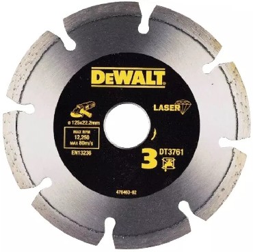 Diamentowa tarcza tnca DeWalt 125x2.0x22.23 Diament twarde / granit