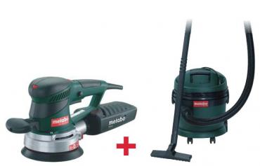 Szlifierka mimorodowa Metabo SXE 450 TurboTec + AS 1200