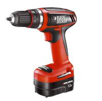 Akumulatorowa wiertarko-wkrętarka Black&Decker CP12K