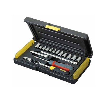 Zestaw nasadek Stanley MicroTough 1-4 cala - 17 sztuk