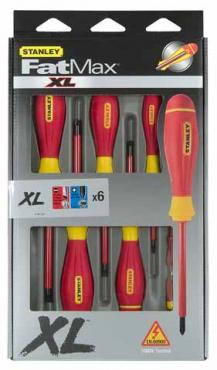 Zestaw wkrtakw Stanley FatMax XL dla elektrykw - 6 sztuk P-Pz