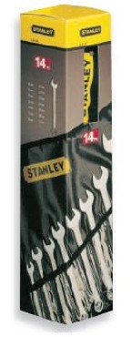 Zestaw kluczy płaskooczkowych Stanley Maxi-Drive Plus - 14 sztuk