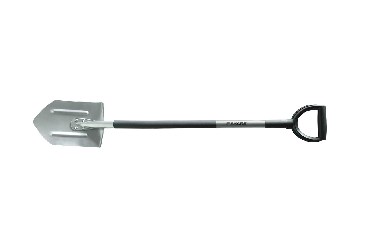 Szpadel ostry Fiskars Ergo aluminiowy