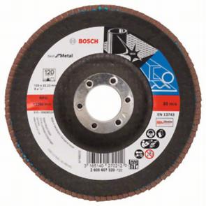 Tarcza szlifierska Bosch Listkowa tarcza szlifierska X571 Best for Metal /D 125 mm /K 120 /wygita