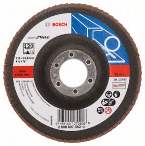 Tarcza szlifierska Bosch Listkowa tarcza szlifierska X551 Expert for Metal /D 115 mm /K 120 /wygięta