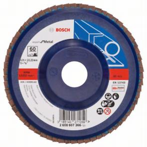 Tarcza szlifierska Bosch Listkowa tarcza szlifierska X551 Expert for Metal /D 125 mm /K 60 /prosta