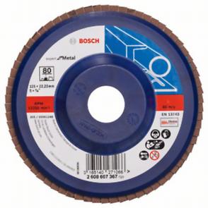 Tarcza szlifierska Bosch Listkowa tarcza szlifierska X551 Expert for Metal /D 125 mm /K 80 /prosta