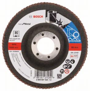Tarcza szlifierska Bosch Listkowa tarcza szlifierska X571 Best for Metal /D 115mm /K 80 /prosta