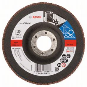 Tarcza szlifierska Bosch Listkowa tarcza szlifierska X571 Best for Metal /D 125mm /K 120 /prosta