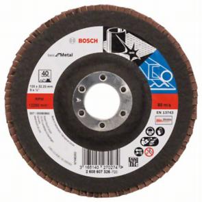 Tarcza szlifierska Bosch Listkowa tarcza szlifierska X571 Best for Metal /D 125mm /K 40 /prosta
