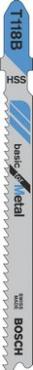 Brzeszczot Bosch Basic for Metal T118B 25 sztuk