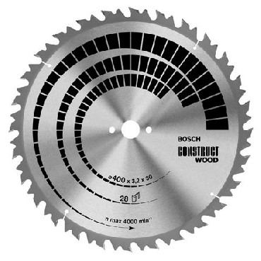 Pia tarczowa Bosch Construct Wood 400x3.2x30mm Z24 WZ