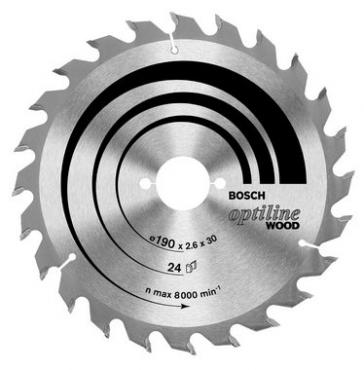 Piła tarczowa Bosch Optiline Wood 200x2.8x30mm Z24 WZ