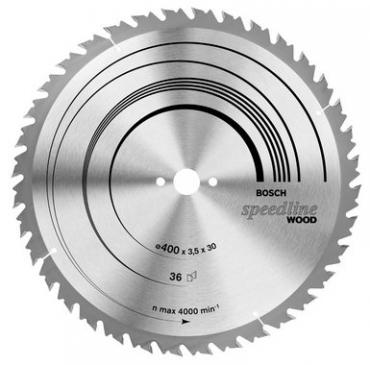 Piła tarczowa Bosch Speedline Wood 400x3.5x30mm Z36 WZ