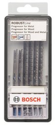 Zestaw brzeszczotów Bosch Wood Expert RL 6-częściowy