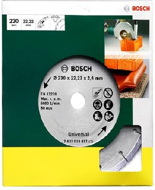Diamentowa tarcza tnca Bosch do materiaw budowlanych 230mm