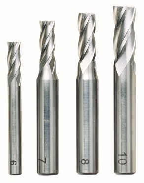 Osprzt do frezarek Proxxon Zestaw frezw ze stali szybkotncej (chwyt 6/10 mm) 6-7-8-10 mm