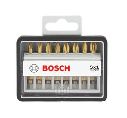 Zestaw bitów Bosch 49mm Phillips MAXgrip Robust Line Sx1 8-częściowy