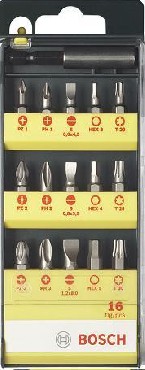 Zestaw bitw Bosch mieszany 16-czciowy