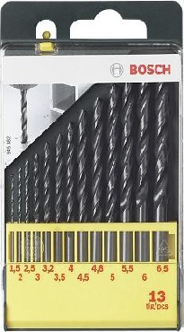 Zestaw wierteł do metalu Bosch HSS-R 13-częściowy promoline