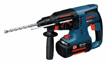 Akumulatorowa moto-wiertarka Bosch GBH 36 V-Li 2x2.6Ah
