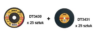 Tarcza cierna DeWalt DT3430 + DT3431
