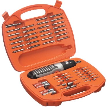 Zestaw mieszany Black&Decker Wkrtak na baterie + 49 kocwek