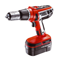 Akumulatorowa wiertarko-wkrtarka udarowa Black&Decker HP148F3B