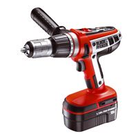Akumulatorowa wiertarko-wkrtarka udarowa Black&Decker HP188F3K