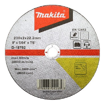 Tarcza tnca Makita INOX 230x2mm WA36R paska