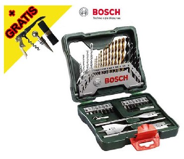 Zestaw mieszany Bosch X-line 40-czciowy Titanium + zestaw do wina