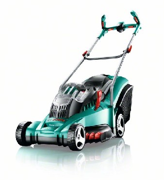Akumulatorowa kosiarka rotacyjna Bosch Rotak 43 Li (z 2 akumulatorami)