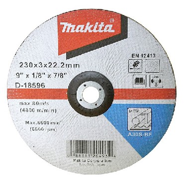 Tarcza tnca Makita Do metalu 230x3mm A30S wypuka