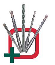 Zestaw wierte Metabo 5 wierte SDS Plus Pro