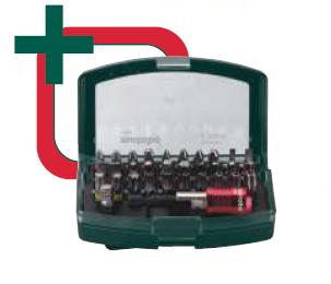 Zestaw bitw Metabo 32-czesciowy zestaw bitw