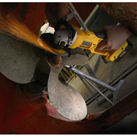 Akumulatorowa szlifierka kątowa DeWalt DC413KL