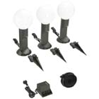 Komplet lamp Gardena Komplet lamp kulistych