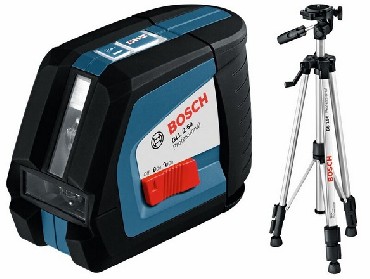Laser krzyowy Bosch GLL 2-50 + BS 150