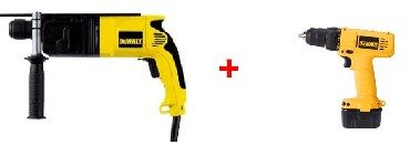Moto-wiertarka DeWalt D25003KSF promo