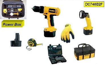 Akumulatorowa wiertarko-wkrtarka DeWalt DC740B2F promo
