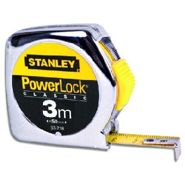 Miara zwijana Stanley PowerLock 3m x 12.7mm obudowa metalowa