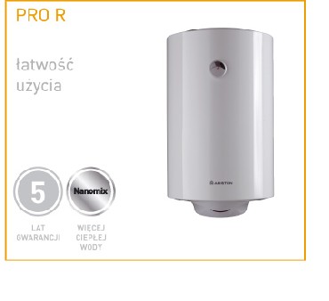 Pojemnociowy podgrzewacz wody Ariston PRO R 80 V 1.8K PL