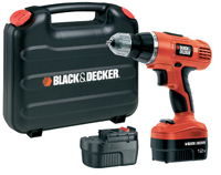 Akumulatorowa wiertarko-wkrtarka Black&Decker EPC126BK